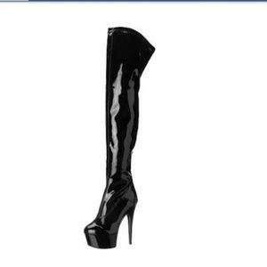 Brand New Patent leather Over the Knee Boots